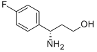 (S)-3-(4-氟苯基)-B-氨基丙醇 结构式