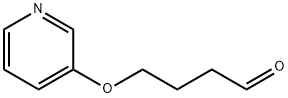 Butanal, 4-(3-pyridinyloxy)- (9CI) 结构式