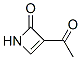 2(1H)-Azetone, 3-acetyl- (9CI) 结构式