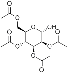 (2R,3R,4S,5S,6S)-2-(Acetoxymethyl)-6-hydroxytetrahydro-2H-pyran-3,4,5-triyltriacetate