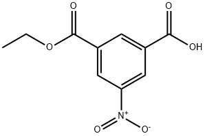 5-硝基间苯二甲酸一乙酯 结构式