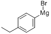 4-乙基苯基溴化镁 结构式