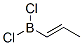 (E)-1-(Dichloroboryl)-1-propene 结构式