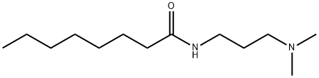 N-[3-(dimethylamino)propyl]octanamide  结构式