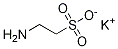 Ethanesulfonic acid, 2-aMino-, MonopotassiuM salt 结构式