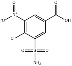 4-氯-3-硝基-5-磺酰胺基苯甲酸