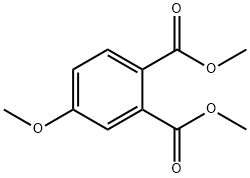 4-甲氧基二甲基邻苯二甲酯 结构式