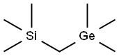 TRIMETHYLSILYLMETHYLTRIMETHYLGERMANE 结构式