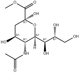 N-乙酰神经氨酸甲酯 结构式