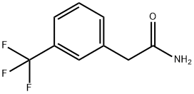2-[3-(三氟甲基)苯基]乙酰胺 结构式