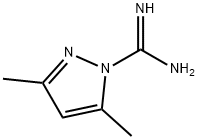 3,5-二甲基吡唑-1-甲脒 结构式