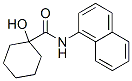 1-Hydroxy-N-(1-naphtyl)cyclohexanecarboxamide 结构式