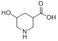 5-羟基-3-哌啶甲酸 结构式