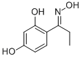 2',4'-dihydroxypropiophenone oxime 结构式