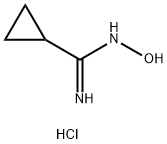 N-羟基环丙甲脒盐酸盐 结构式