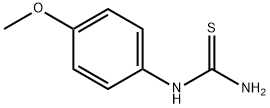 对甲氧基苯基硫脲 结构式