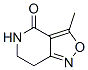 Isoxazolo[4,3-c]pyridin-4(5H)-one, 6,7-dihydro-3-methyl- (9CI) 结构式