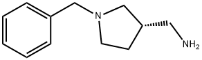 (3S)-3-氨甲基-1-苄基吡咯烷 结构式