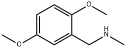 N-(2,5-dimethoxybenzyl)-N-methylamine 结构式