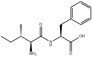 L-异亮氨酰-L-苯丙氨酸 结构式