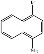 4-溴-1-萘胺 结构式