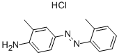 4-氨基-2,3-二甲基偶氮苯盐酸盐 结构式