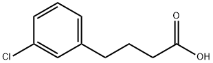 4-(3-氯苯基)-丁酸 结构式