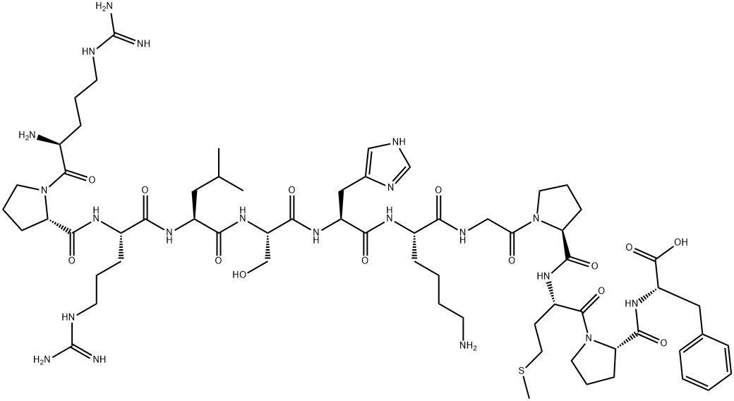 Apelin-12 (human, bovine, mouse, rat) 结构式