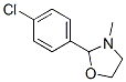 2-(4-Chlorophenyl)-3-methyloxazolidine 结构式