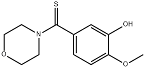 (3-Hydroxy-4-methoxyphenyl)(morpholino)methanethione