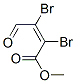 (Z)-2,3-Dibromo-4-oxo-2-butenoic acid methyl ester 结构式