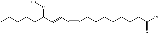 13-hydroperoxy-9,11-octadecadienoic acid 结构式