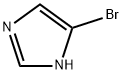 4-溴咪唑 结构式