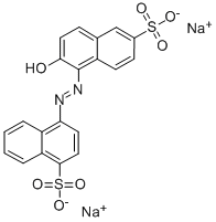 酸性红13 结构式