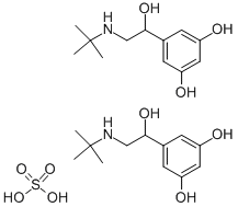 硫酸特布他林 结构式