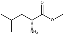 D-亮氨酸甲酯 结构式