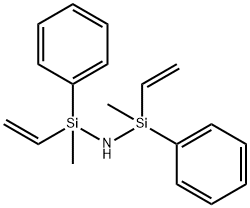 1,3-二乙烯基-1,3-二苯基-1,3-二甲基二硅氮烷 结构式