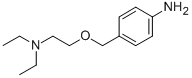 p-Toluidine, alpha-(2-(diethylamino)ethoxy)- 结构式