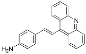 4-[(E)-2-acridin-9-ylethenyl]aniline 结构式