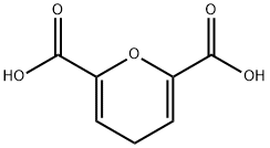 4H-吡喃-2,6-二羧酸 结构式