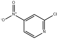 2-氯-4-硝基吡啶 结构式
