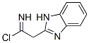 1H-Benzimidazole-2-ethanimidoylchloride(9CI) 结构式