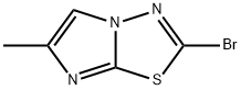 2-溴-5-甲基咪唑并[2,1-B][1,3,4]噻二唑 结构式