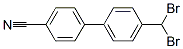 4'-(Dibromomethyl)-[1,1'-Biphenyl]-4-Carbonitrile 结构式