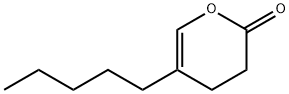 3,4-Dihydro-5-pentyl-2H-pyran-2-one 结构式