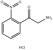 2-AMINO-1-(2-NITRO-PHENYL)-ETHANONE HYDROCHLORIDE 结构式