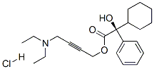 (S)-OXYBUTYNIN HYDROCHLORIDE
 结构式