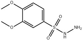 3,4-二甲氧基苯磺酰肼 结构式