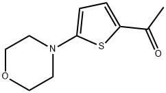 1-(5-吗啉代噻吩-2-基)乙-1-酮 结构式