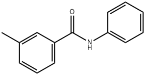 3-甲基-N-苯基苯甲酰胺 结构式